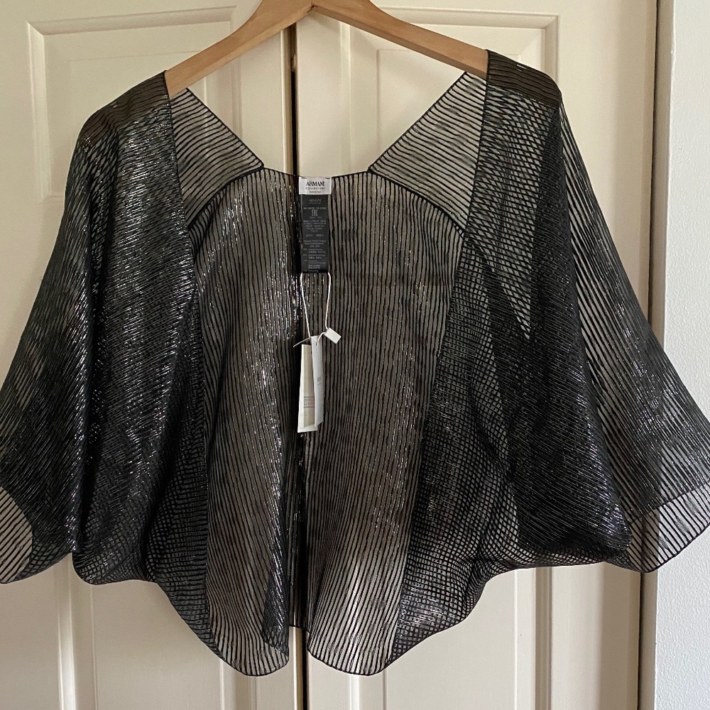 Armani Collezioni Shawl (Black)